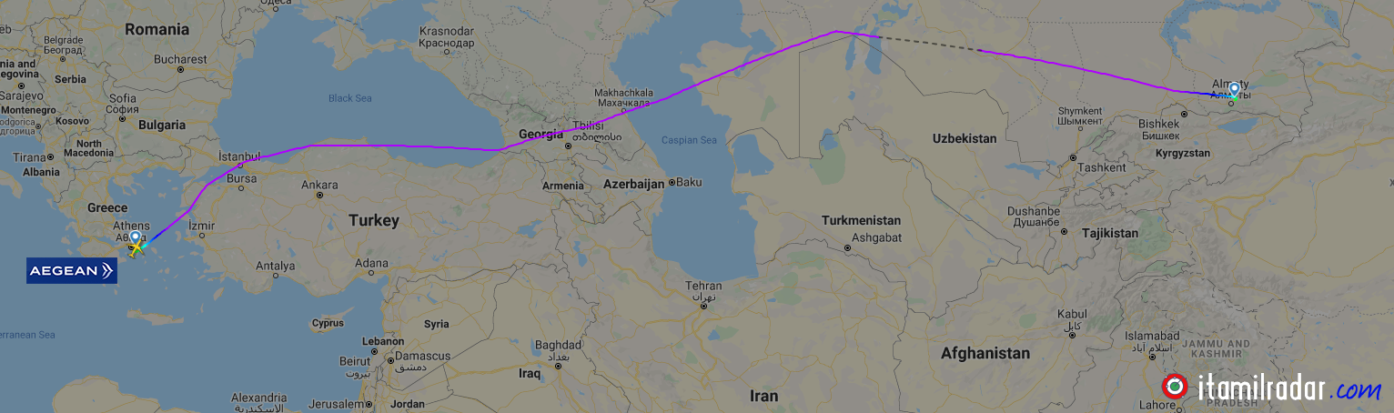 Medical flight to Greece – ItaMilRadar